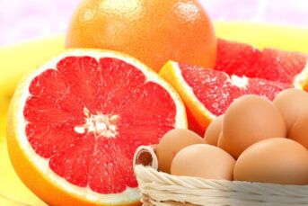 鸡蛋和葡萄柚减肥